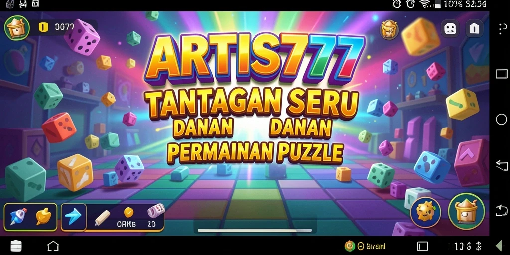 Tampilan gameplay <strong>ARTIS777</strong> yang penuh warna dan menarik.