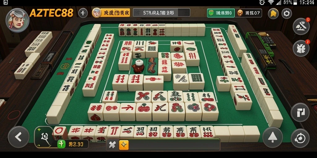 Tampilan gameplay menawan dari AZTEC88 yang memikat pemain.