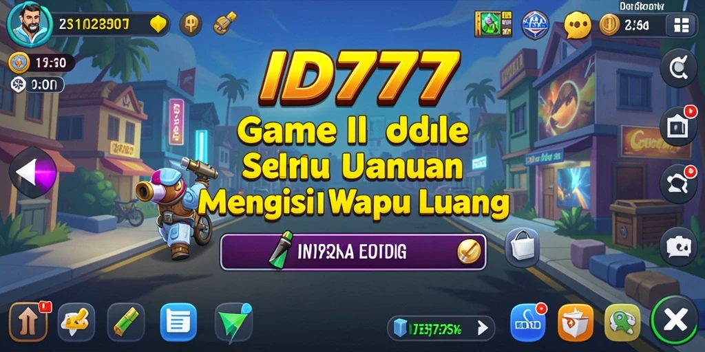 Tampilan permainan ID777 yang menarik dan menyenangkan.