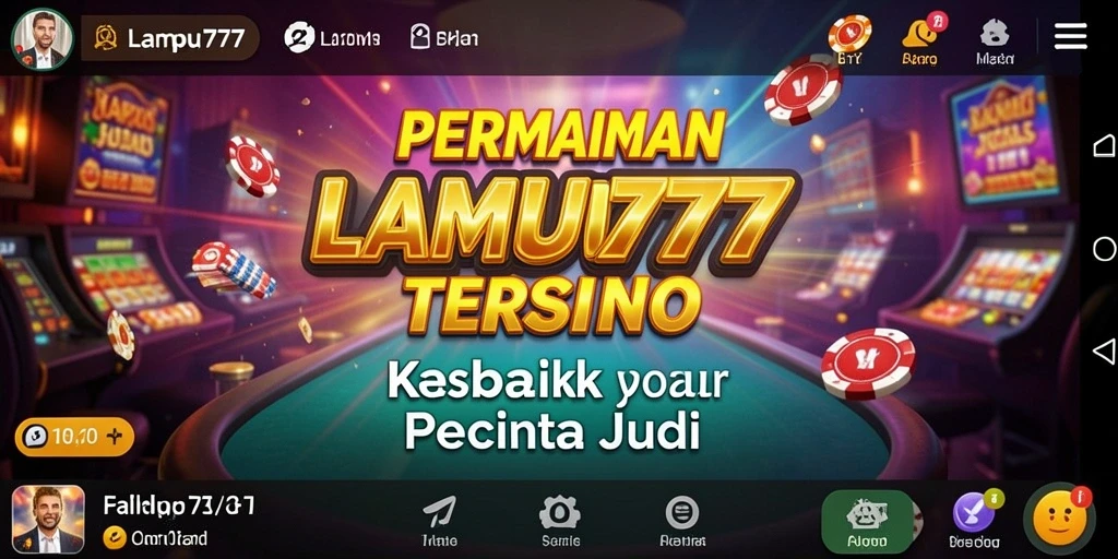 Tangkapan layar LAMPU777 menampilkan aksi permainan Kasino yang seru.