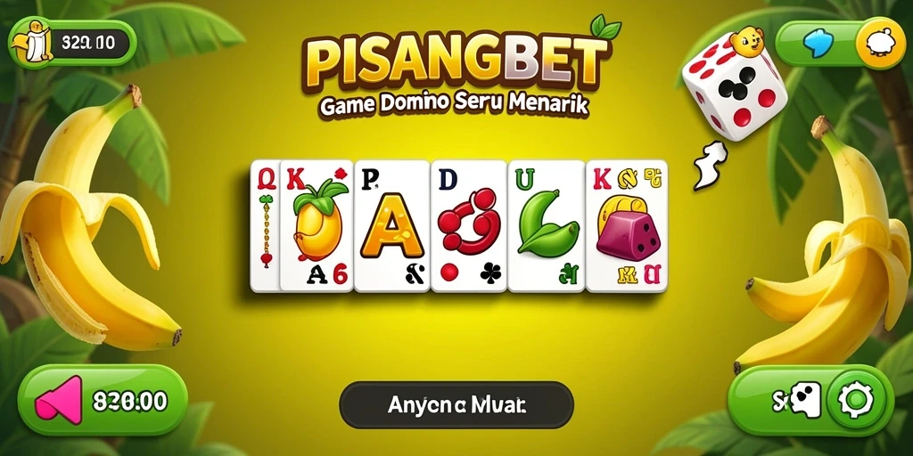 Screenshot tampilan gameplay seru PISANGBET di layar smartphone.