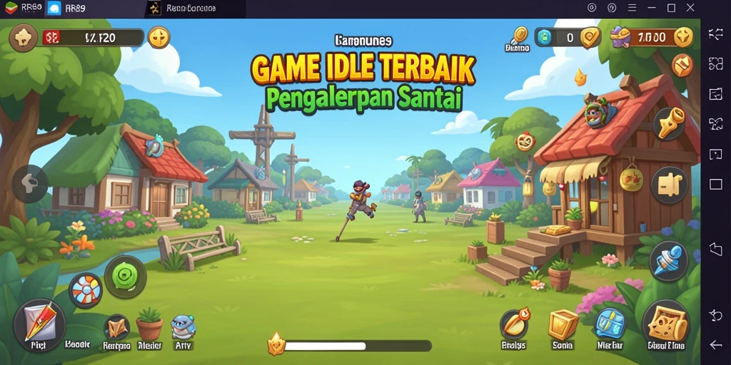 Tampilan gameplay yang membuktikan keseruan RR89 dalam kategori Idle.