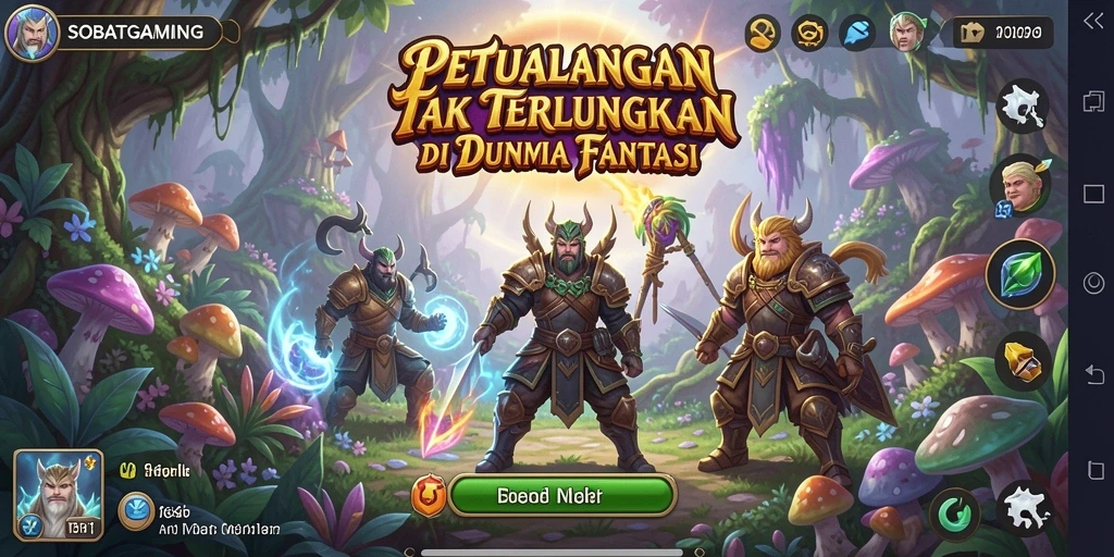 Gameplay SOBATGAMING yang menarik di dunia petualangan.
