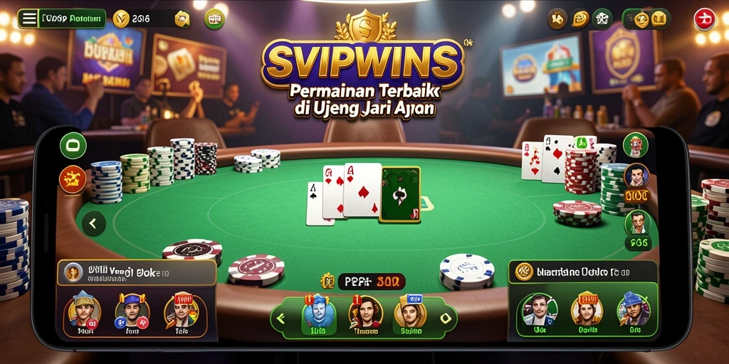 Gameplay seru dan menarik dalam aplikasi SVIPWINS.