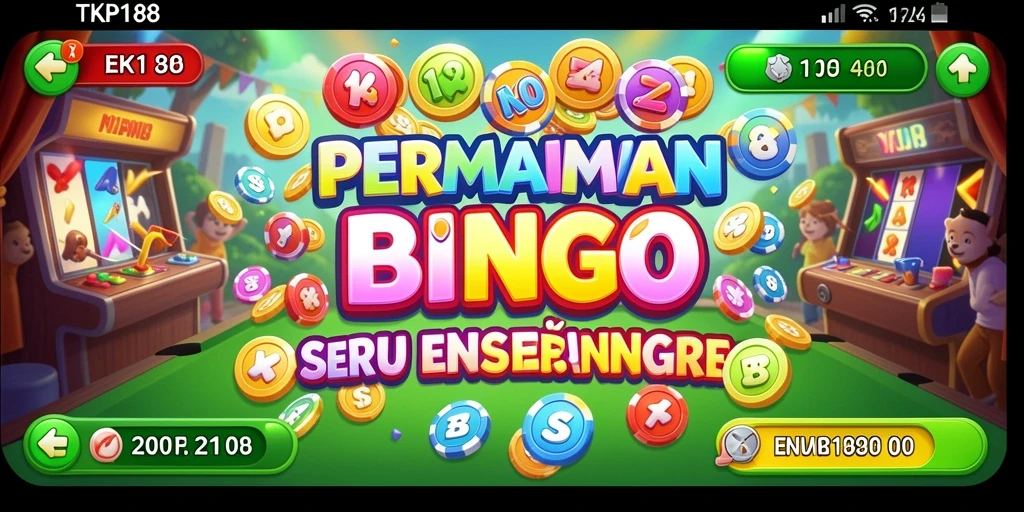 Tampilan gameplay seru di TKP188 saat bermain Bingo.